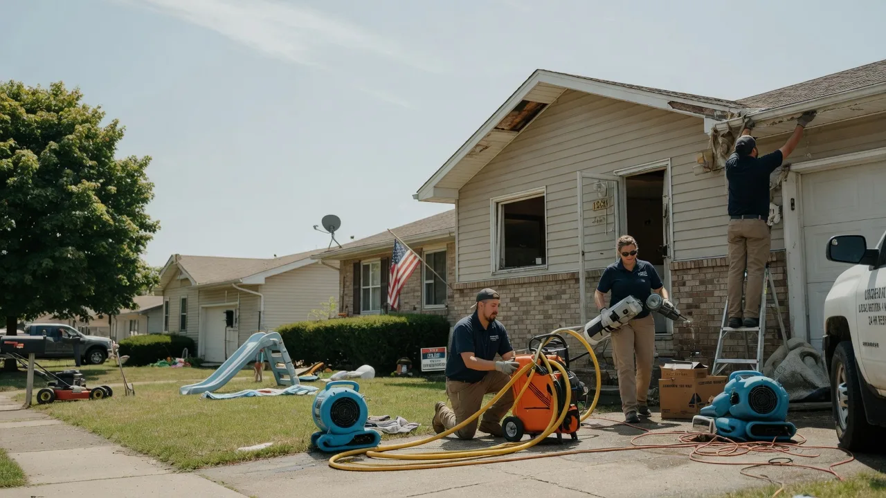 Water Damage Restoration in Purdon, TX near me